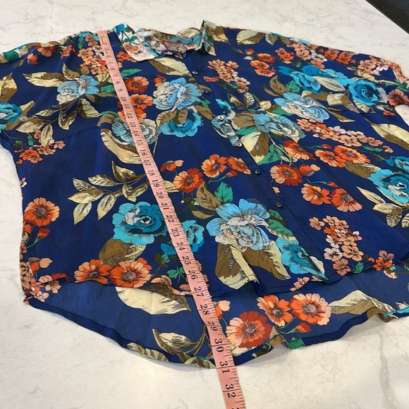 JOHNNY WAS Emma Lynn Button Down Shirt in Multi 2X NWT - Picture 9 of 14